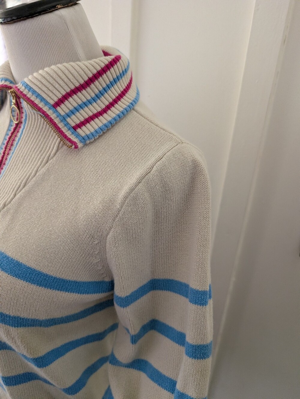 JCrew Factory Half Zip Sweater - Picture 9 of 12